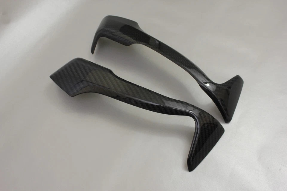 Night Kids Door Handle Trim Cover Real Carbon Fibre fits Toyota GT 86 Subaru BRZ