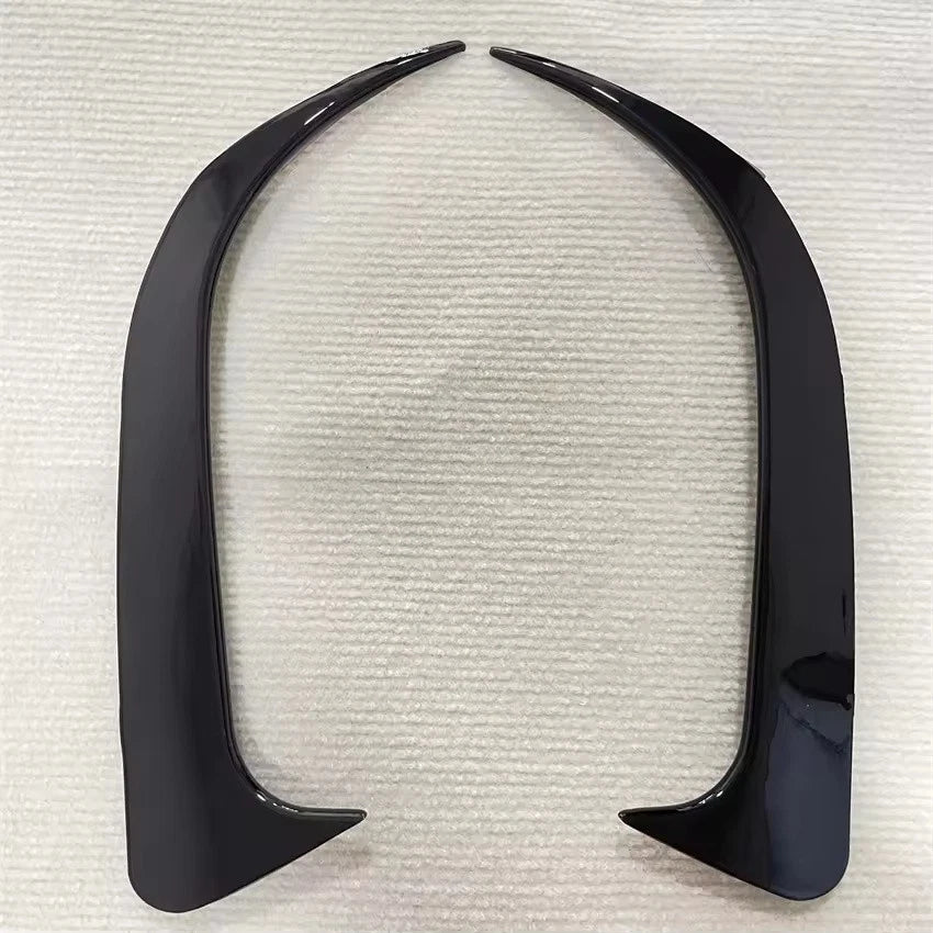 Rear Bumper Spoiler Canards Vent Cover Trim for Mercedes-Benz CLA W117 2013–2019