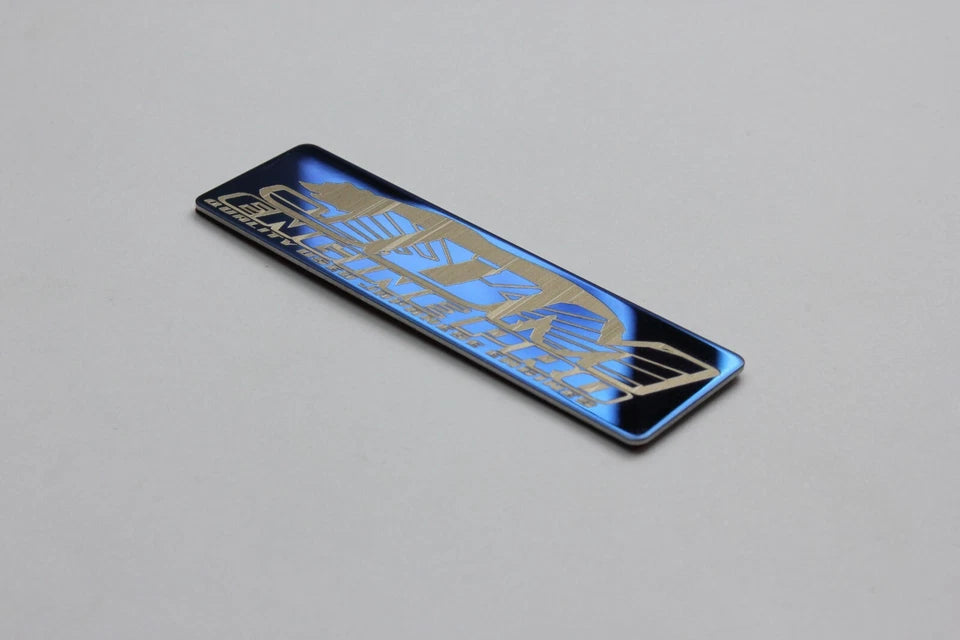 JDM Engine Pro Badge Blue Emblem for Toyota Nissan Subaru Mitsubishi Mazda Japan
