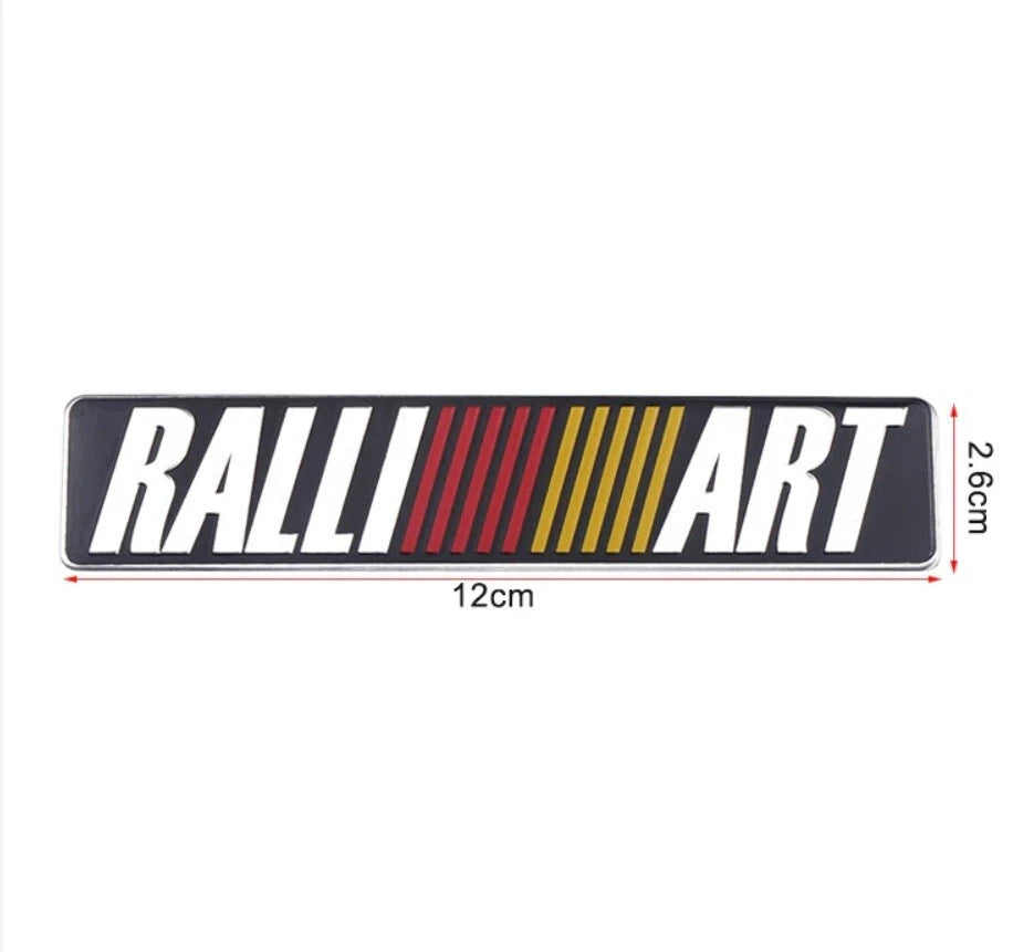 Ralliart Badge Emblem for Mitsubishi EVO Lancer Outlander Colt Eclipse Triton