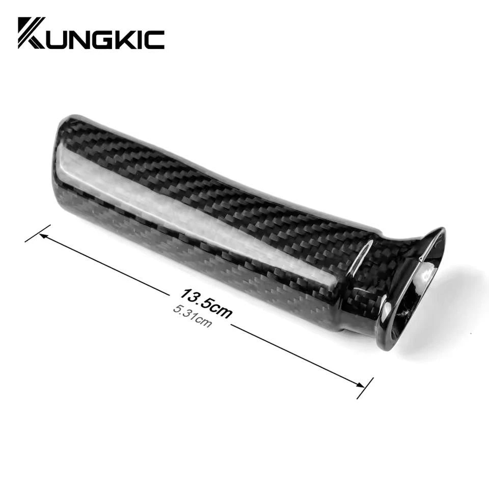 Real Hard Carbon Fiber Hand Brake Handle For Subaru BRZ Toyota GR86 2021 - 2025