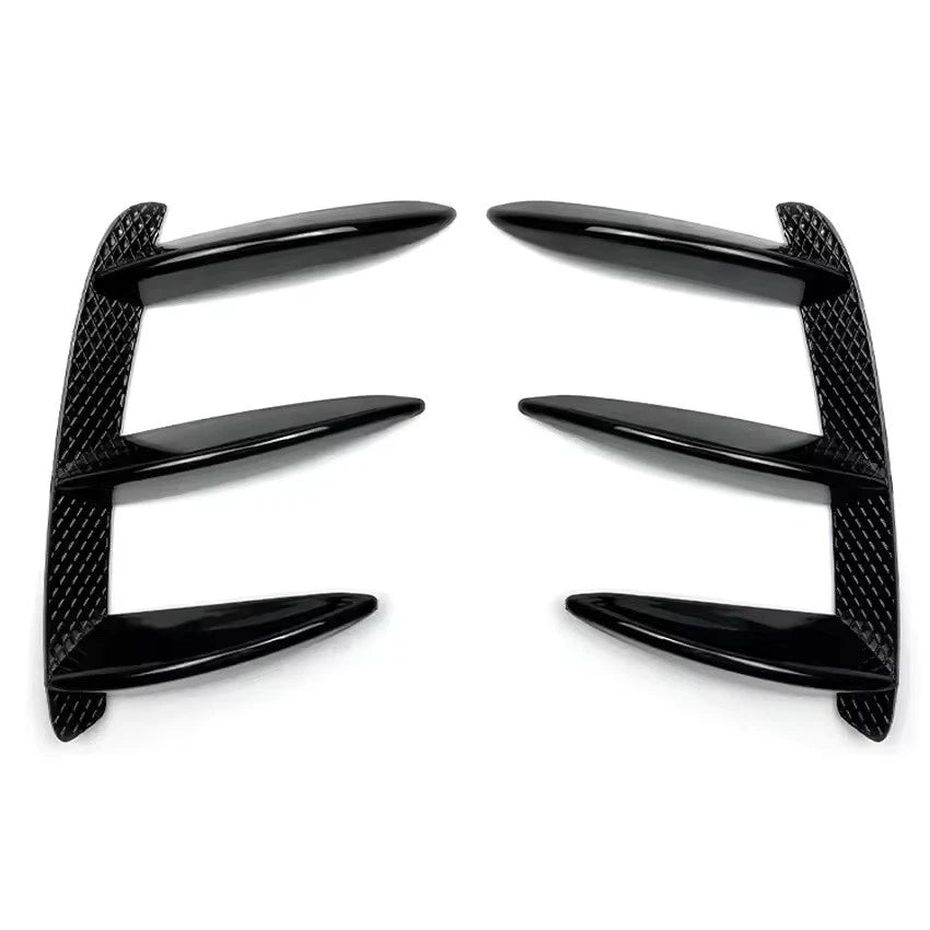 Rear Bumper Spoiler Air Vent Canard Splitter for Mercedes-Benz A Class W176-A45