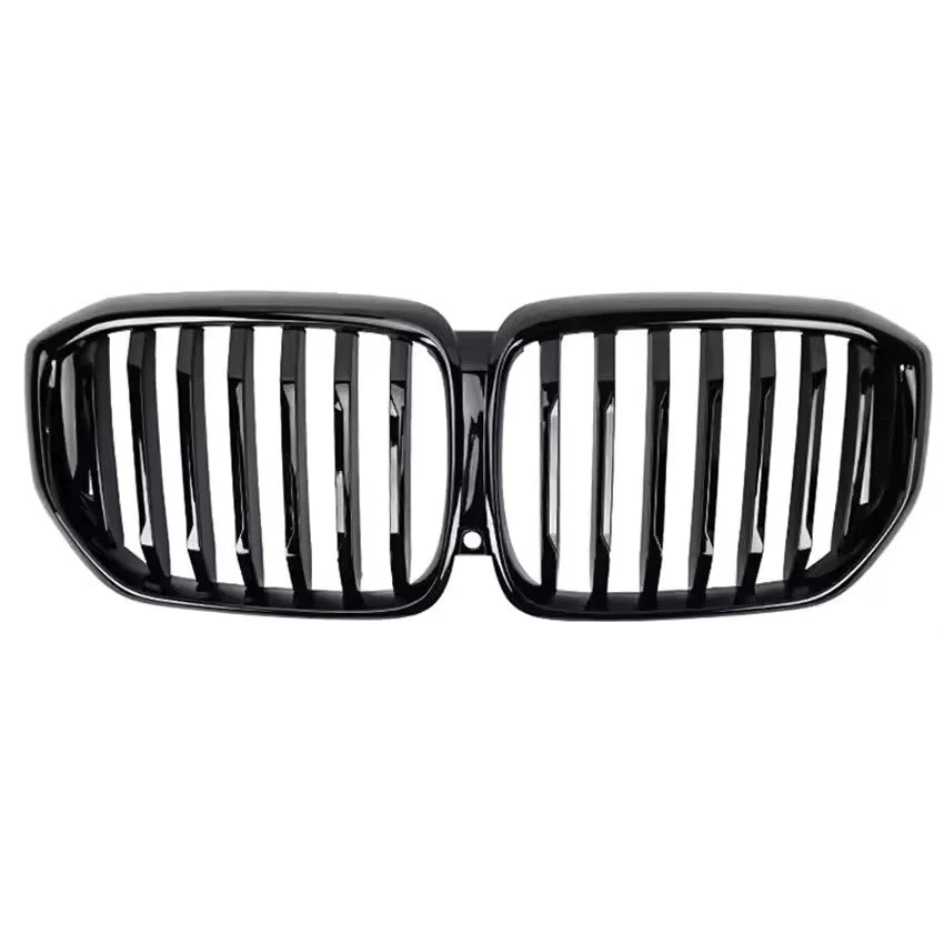 Front Grille with Camera Hole Single Slat Racing Grill for BMW X5 G05 2023–2025