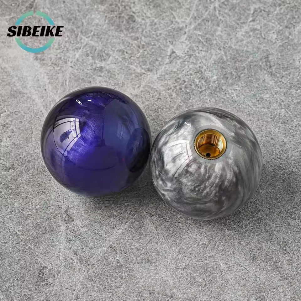 Marble Style Pink Purple Blue Gear Shift Knob M12x1.25 M10x1.5 M10x1.25 M8x1.25
