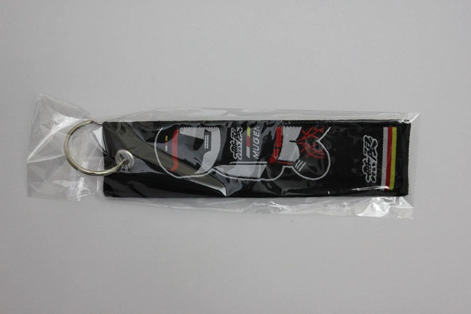 Mugen Power Nylon Embroidery Keyring Key Holder for Honda Civic Accord Jazz CX3