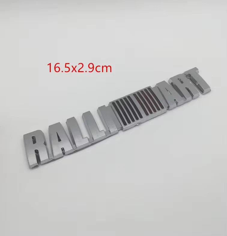 ABS 3D Adhesive Boot Badge Emblem Lancer Outlander Evolution Pajero NEW