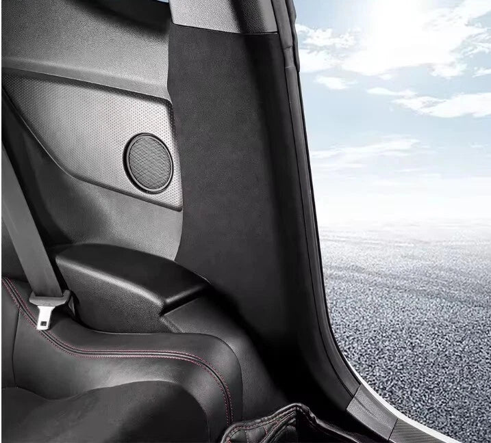 Suede B Pillar Cover Protection for Toyota GT86 Subaru BRZ 2016 - 2020 NEW