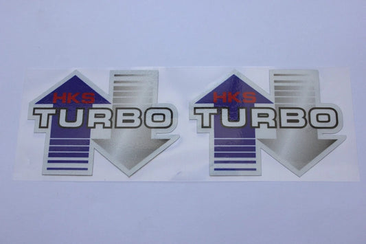2 x HKS Turbo A Sticker Decals for Toyota Mazda Nissan Honda Subaru Mitsubishi