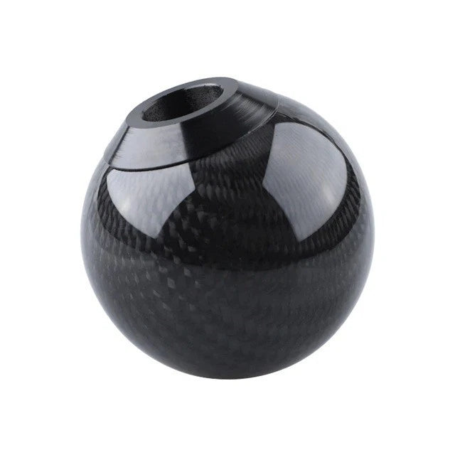 Black 3K Carbon 5 6 Speed Gear Shift Knob M12x1.25 M10x1.25 M10x1.5 M8x1.25 AU