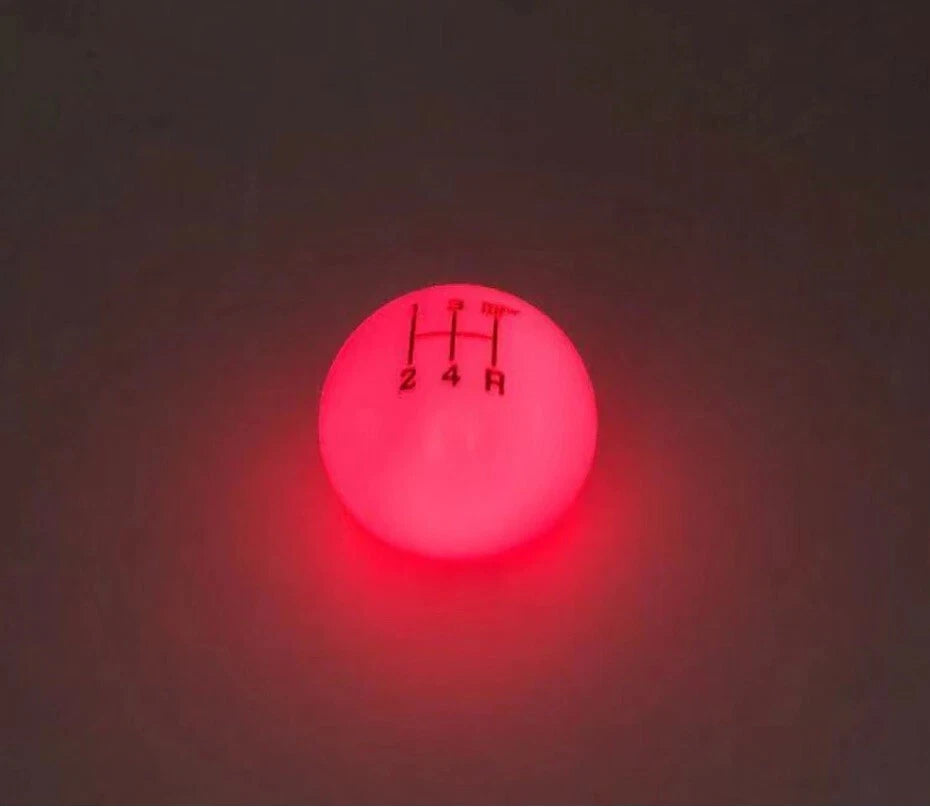 Sickspeed Fuckin' Fast Illuminous Gear Shift Knob Pink M10x1.5 M10x1.25 M8x1.25