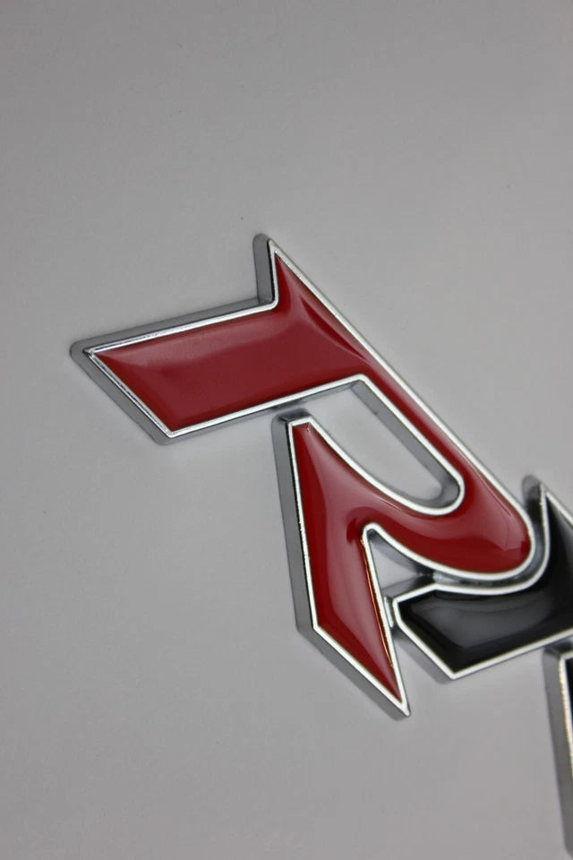 RR Aluminium Emblem Badge Red & Black for Honda Mugen Civic Accord Integra CRV