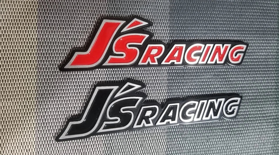 J'S Racing Car Badge Emblem JDM Japan for Honda S2000 Integra Civic Accord EK