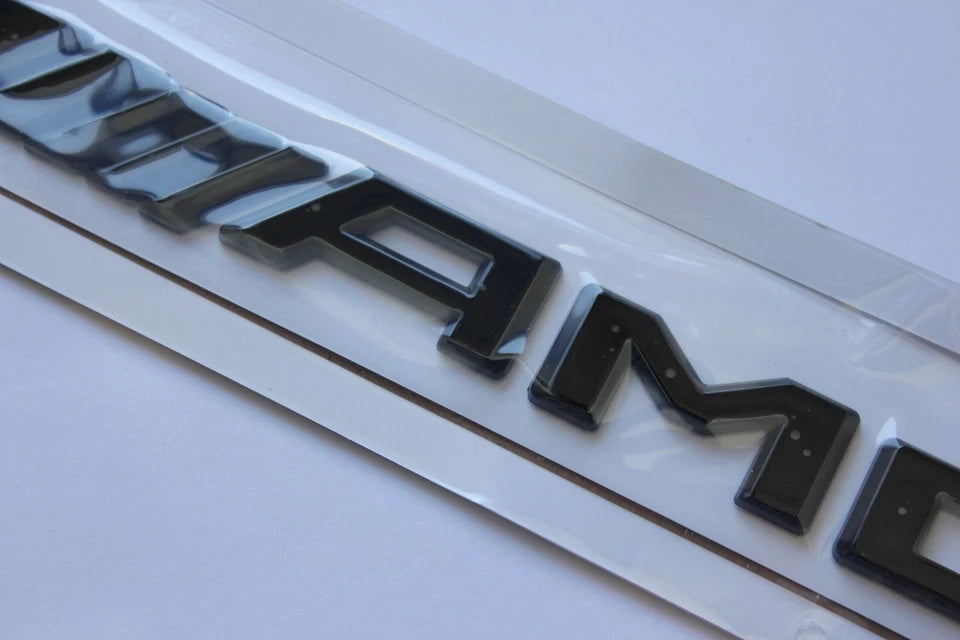 AMG Gloss Black Badge for Mercedes A43 A45 CLA43 CLA45 C45 C63 E45 E53 E63 S63