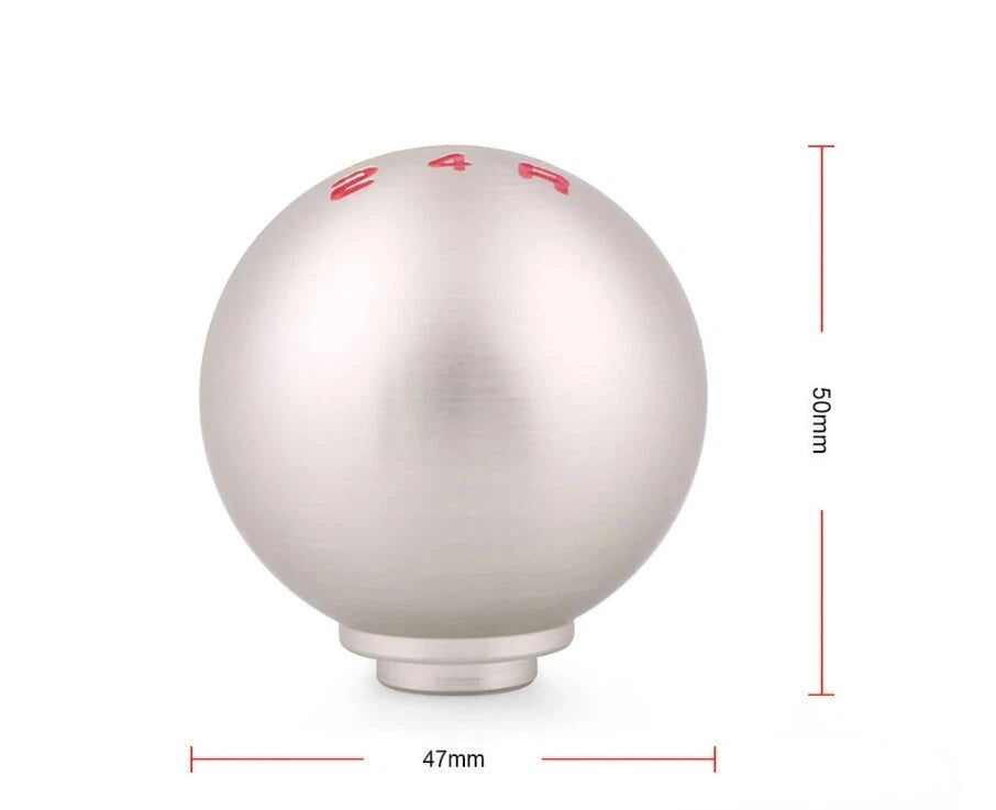 Ball Gear Shift Knob Silver for Honda FD2 FN2 EP3 Type R DC5 DC2 Civic Jazz