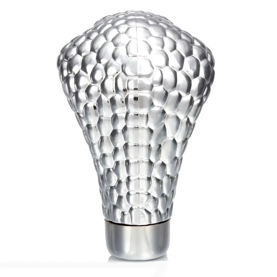 Chrome Silver Snake Cobra Gear Knob with Light Up Eyes NEW Sealed