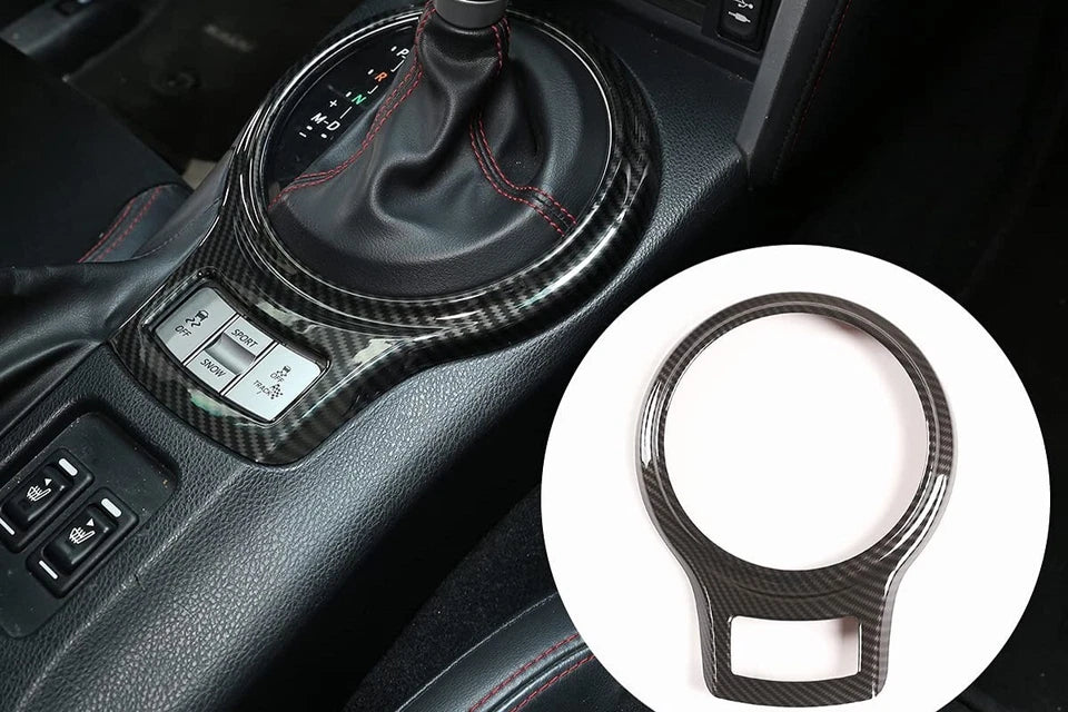 Night Kids Transmission Gear Trim Cover Carbon Fibre fits Toyota 86 Subaru BRZ