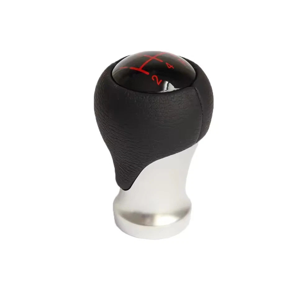 Premium Leather Manual Gear Shift Knob for Kia Picanto Morning 2012–2015
