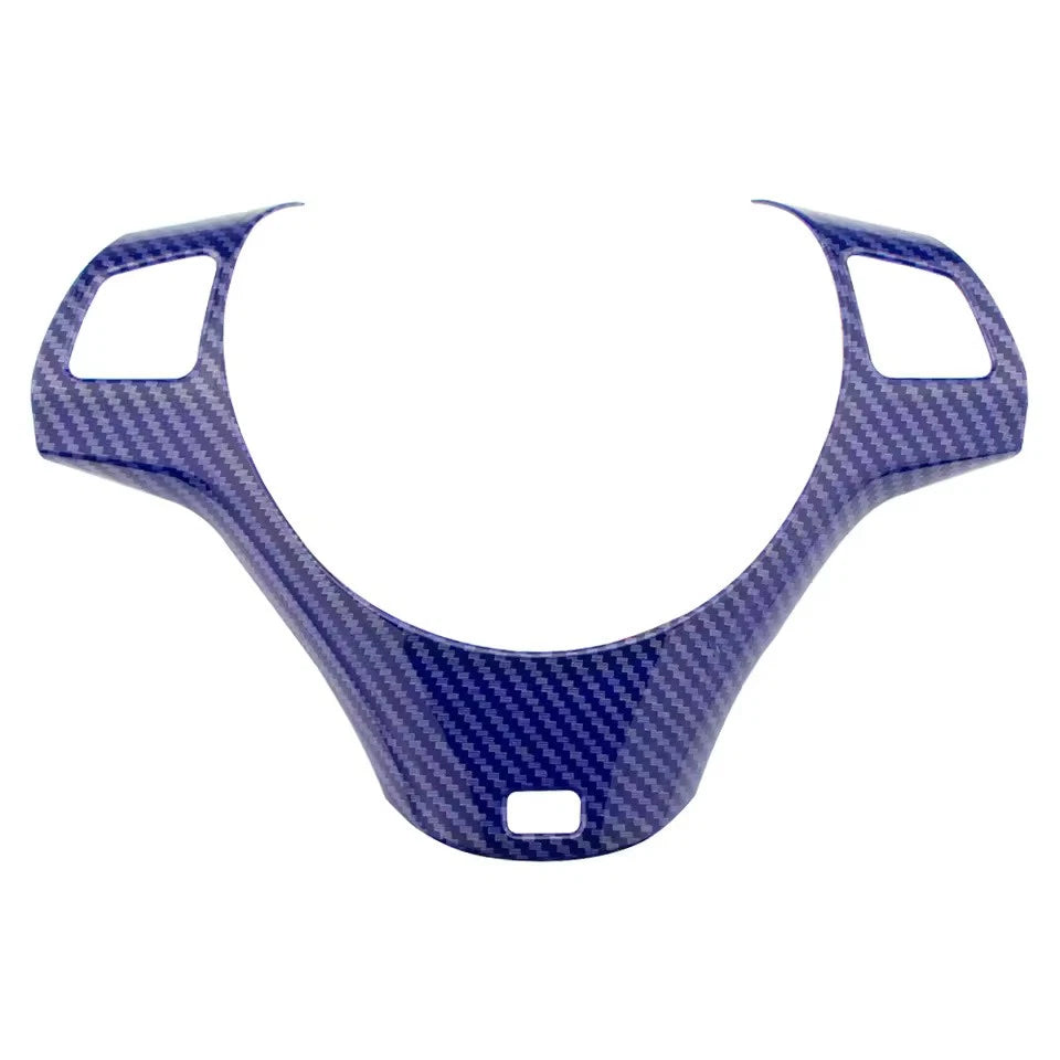 BMW Steering Wheel Trim Cover for E90 E92 E93 Carbon Fiber Panel Sticker 2005–12