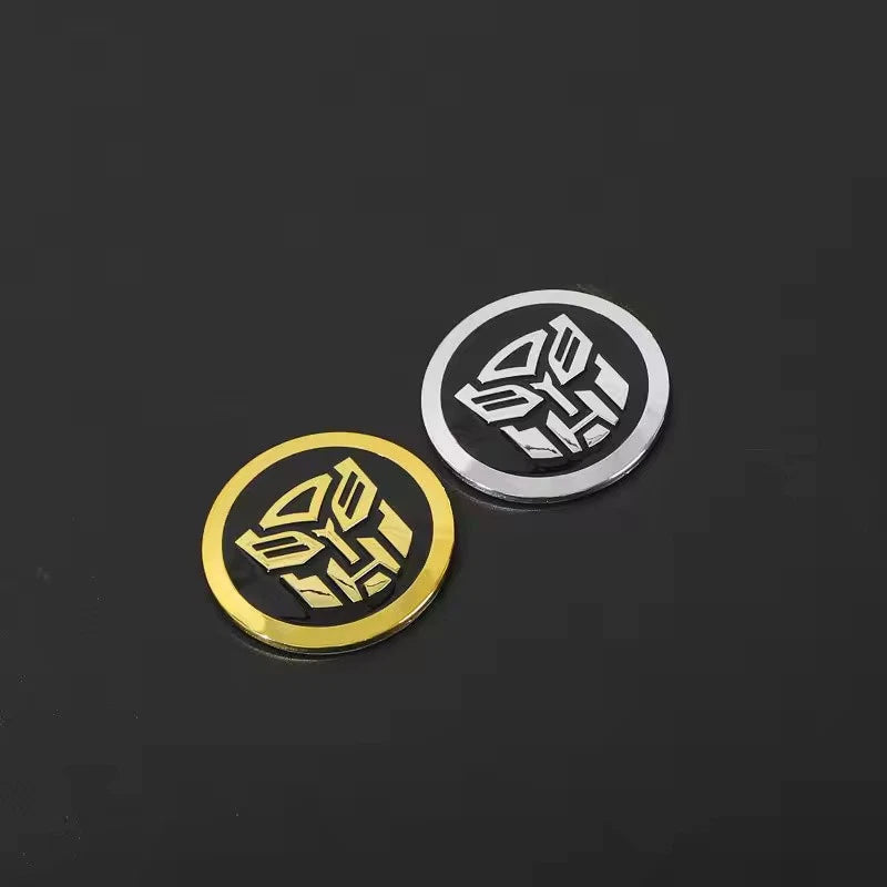 Transformers Autobots & Decepticons Boot Fender Badge Emblem Adhesive NEW