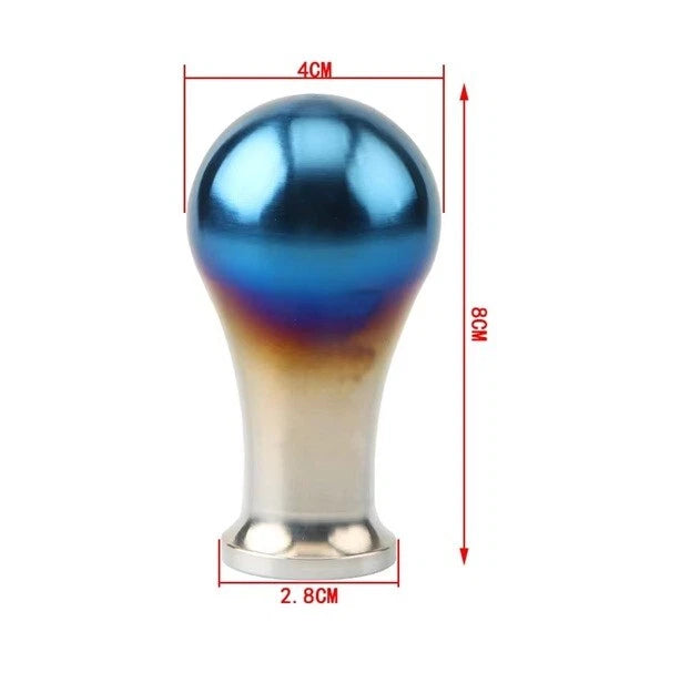 Short Aluminium JDM Design Gear Shift Knob M8x1.25 M10x1.25 M10x1.5 M12x1.25