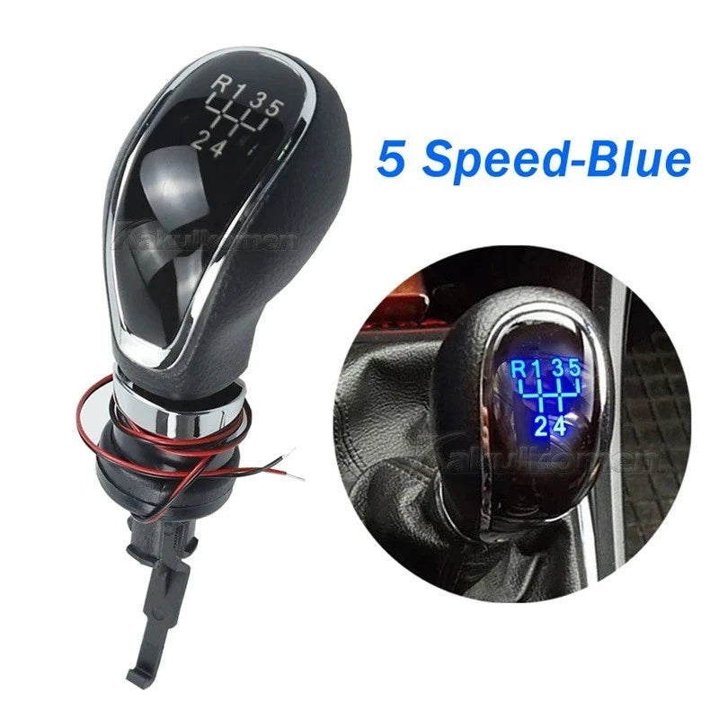 LED 5 / 6 Speed Gear Knob Shifter for Holden Buick Opel Astra Insignia 09 - 13