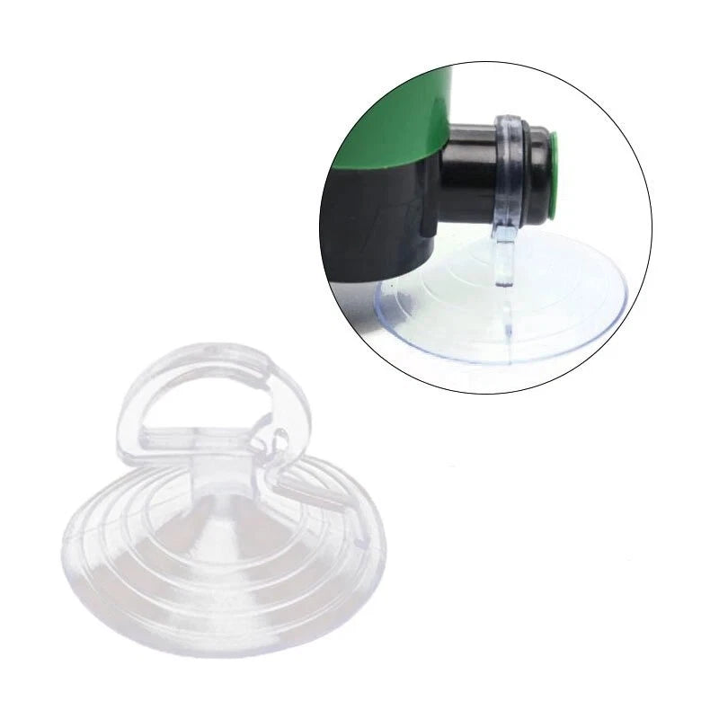 10Pcs of 45mm Automotive Sunshade Suction Cups PVC with Strong Pull Ring