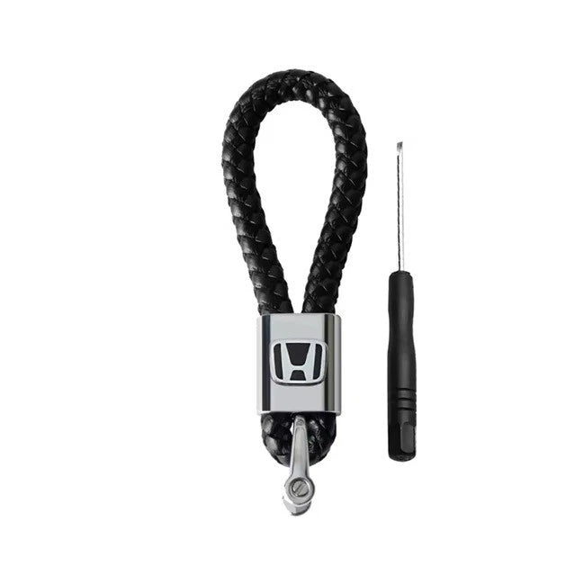 Classic Alloy Car Key Ring Chain Keyring Buckle for Honda Jazz Civic Accord City