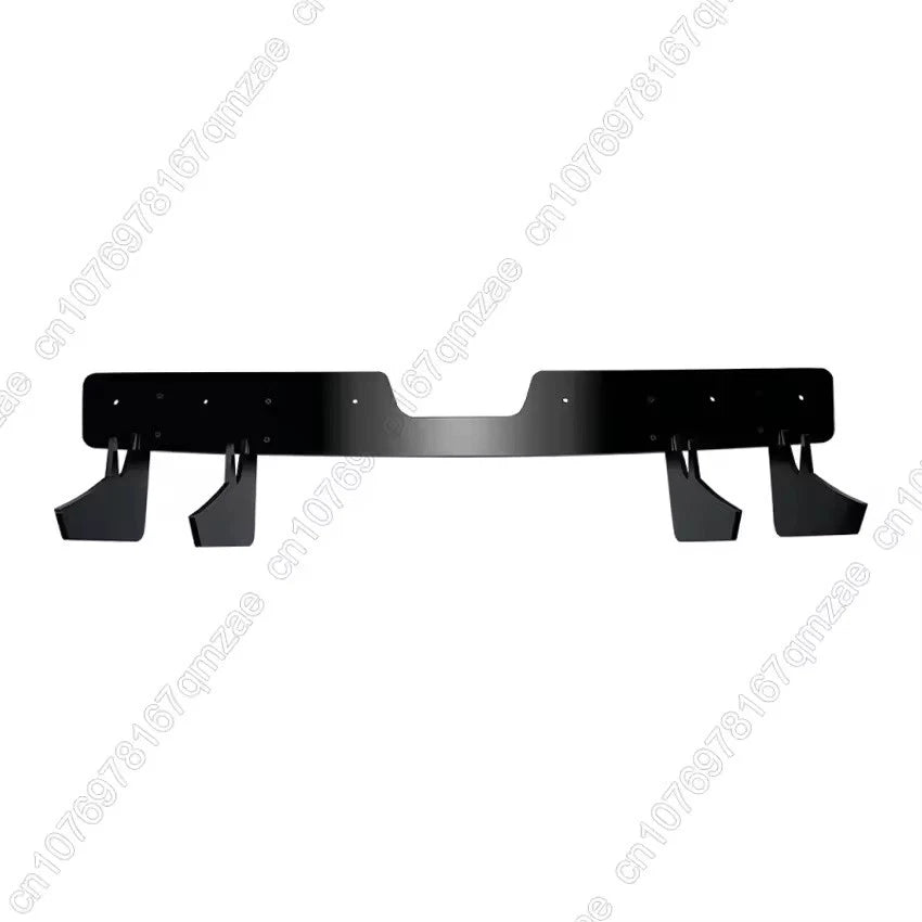 Rear Bumper Lip Spoiler Splitter Diffuser Kit Black for Subaru WRX STI 22 - 24