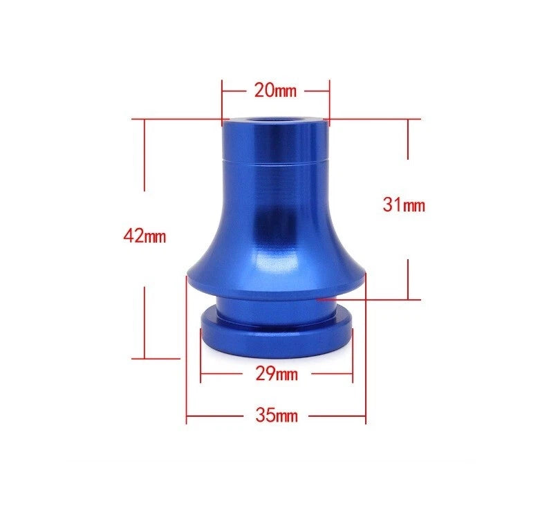 Gear Knob Gaiter Boot Adaptor Attachment Retainer Red M10x1.50 Honda Civic Jazz