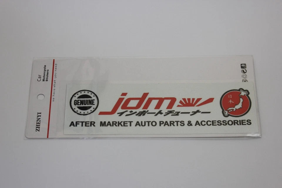 Genuine JDM Auto Market Auto Parts & Accessories Car Decal Sticker 200mm