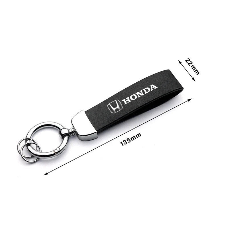 Classic Alloy Car Key Ring Chain Keyring Buckle for Honda Jazz Civic Accord City