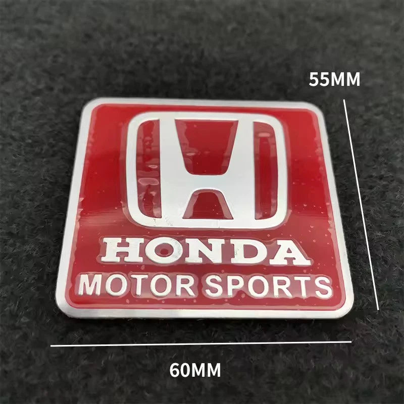 Mugen Car Emblem Badge Sticker for Honda Civic, Accord, CRV, Jazz, and HRV