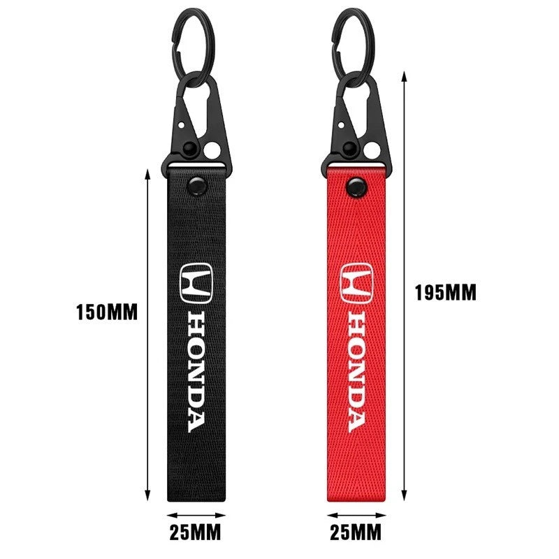 Classic Alloy Car Key Ring Chain Keyring Buckle for Honda Jazz Civic Accord City