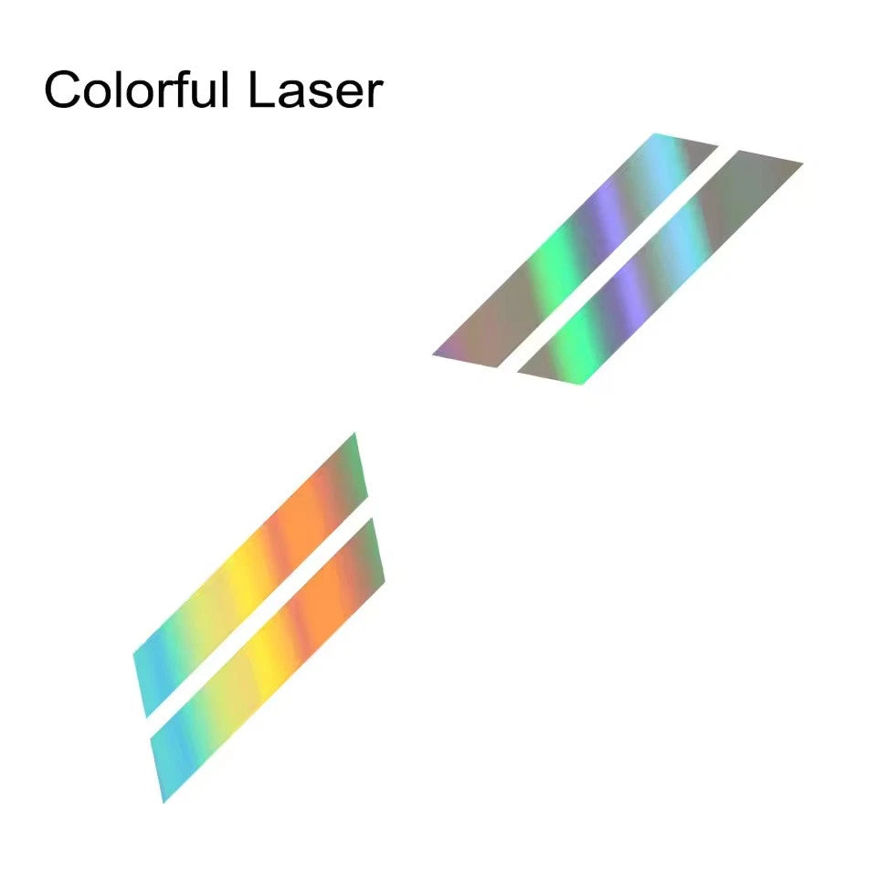 Fender Racing Stripes Multi Colours Vinyl Sticker Decal for Ford Mustang GT