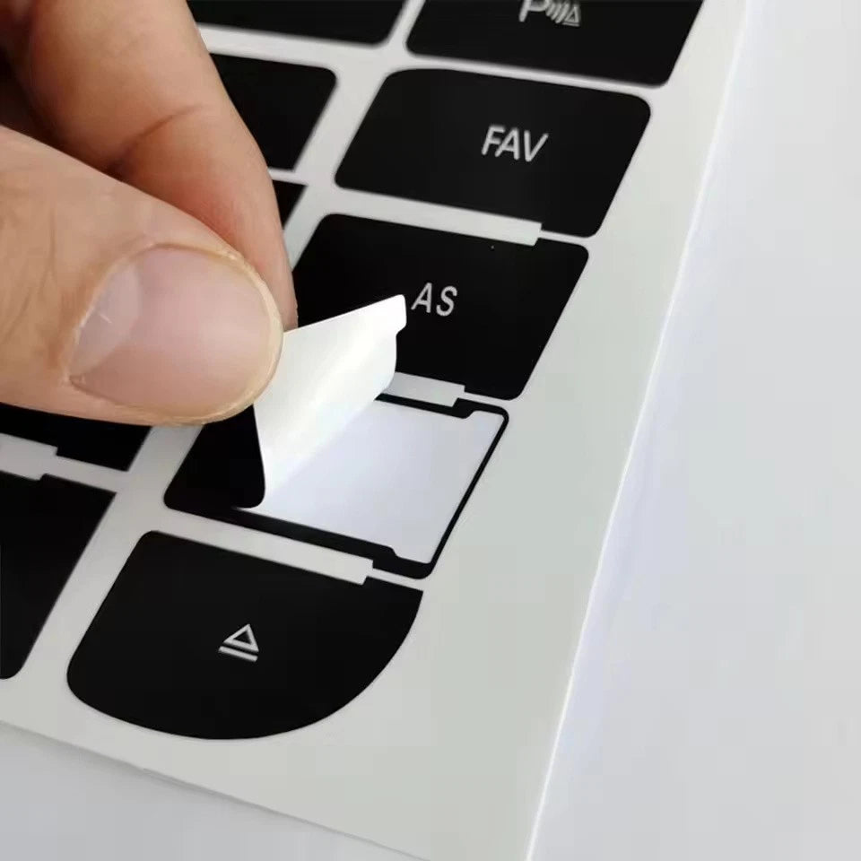 Air Conditioner AC Button Sticker Strong Adhesive Replacement For Holden Astra