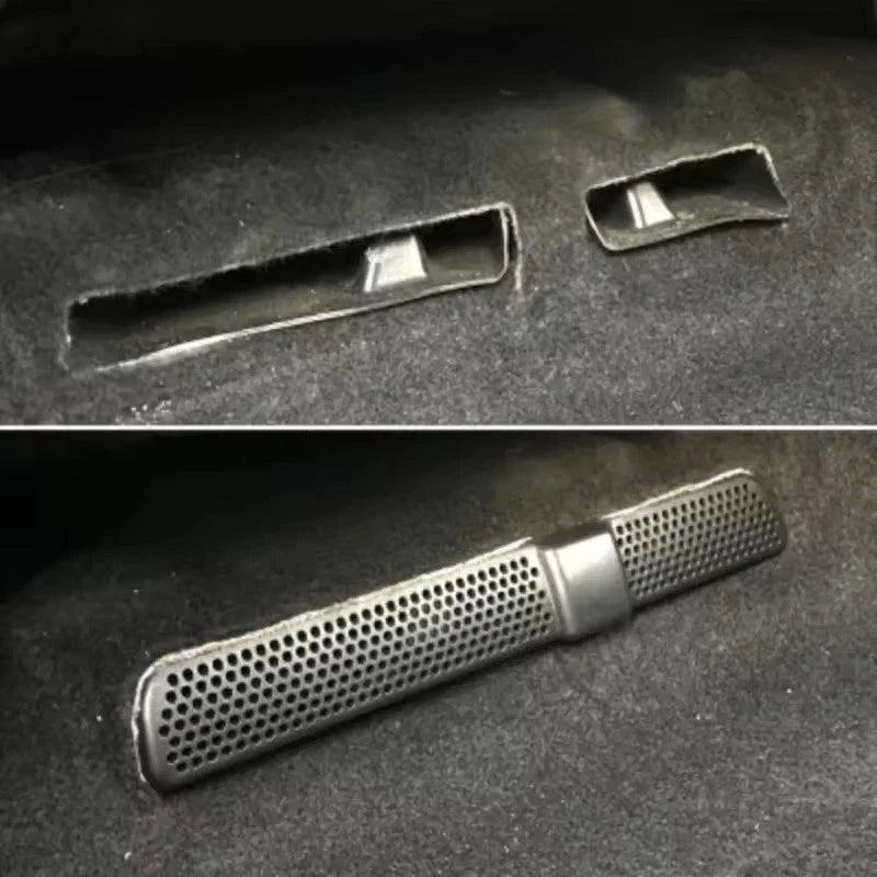 2 Pcs Car Air Outlet Cover Grille Sticker for VW Tiguan Mk2 Skoda Kodiaq
