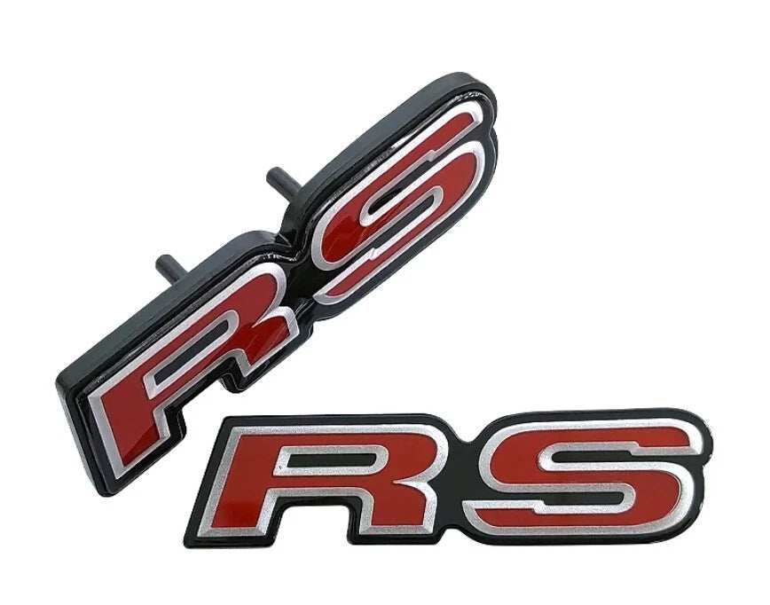2 x RS Boot Grill Badge Emblem for Honda Civic FC FK Accord Jazz Odyssey