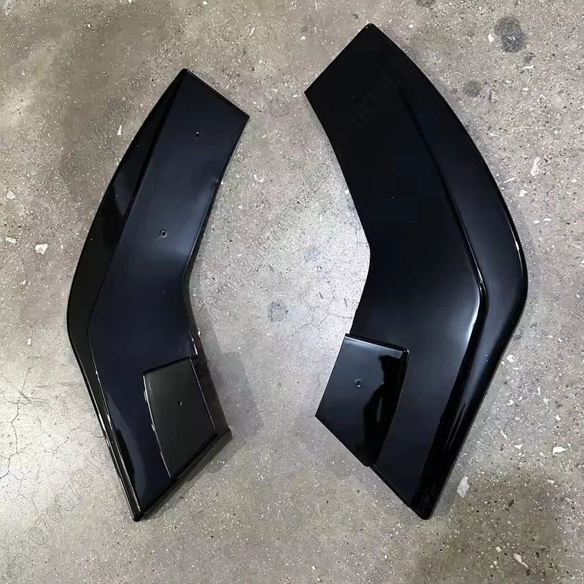 Rear Side Bumper Splitters Diffuser Lip Sport-Style Black for BMW F20 2015–2019