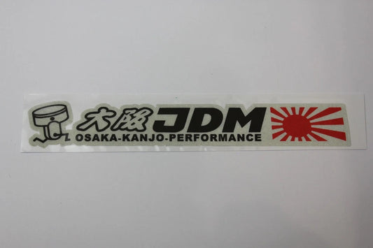JSM Osaka Kanjo Decal Sticker for Toyota Nissan Subaru Nissan Mitsubishi Mazda