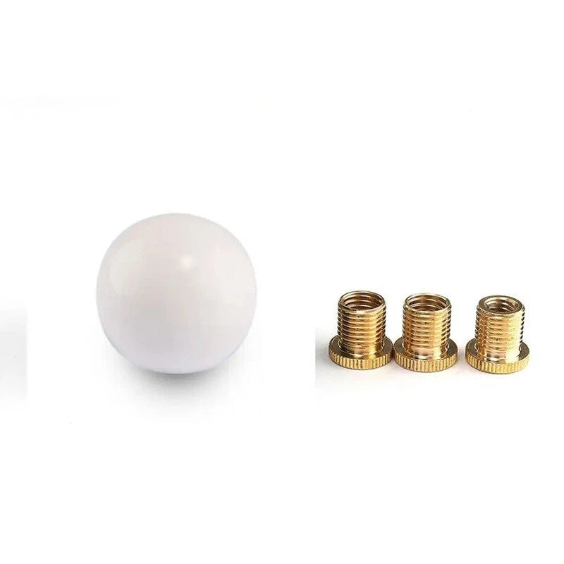 Simple Plain Ball Manual Gear Knob Shift for M12x1.25 M10x1.5 M10x1.25 M8x1.25
