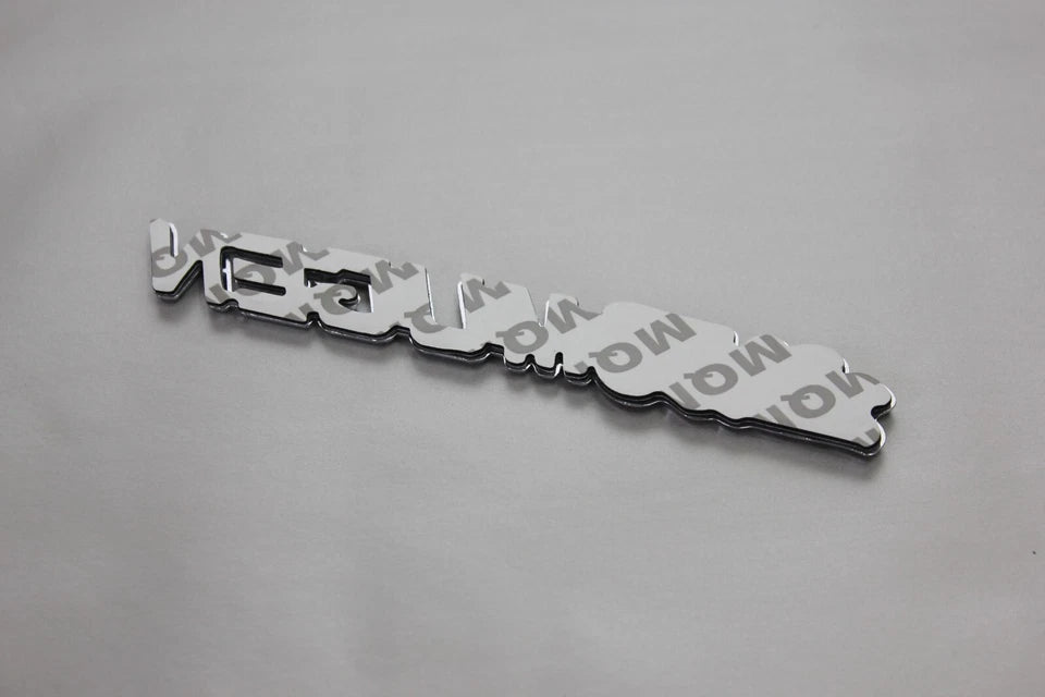 Mugen Honda Boot Badge Red Chrome Metal Alloy Emblem Integra Type R S Civic