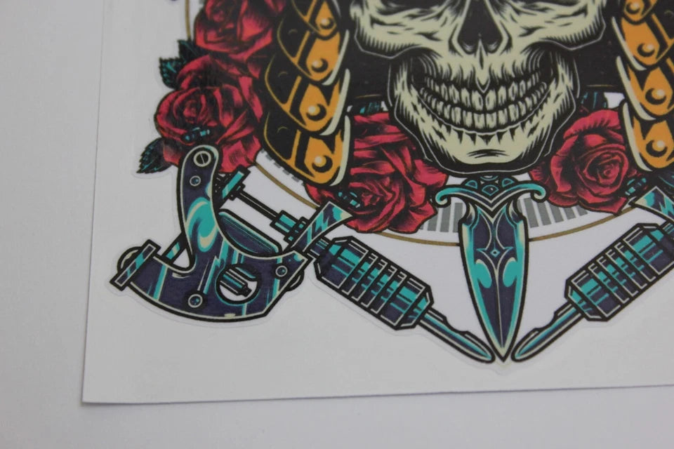 Japan Samurai Yakuza Tattoo Snake Decal Sticker for Car Bike Toyota Honda Mazda