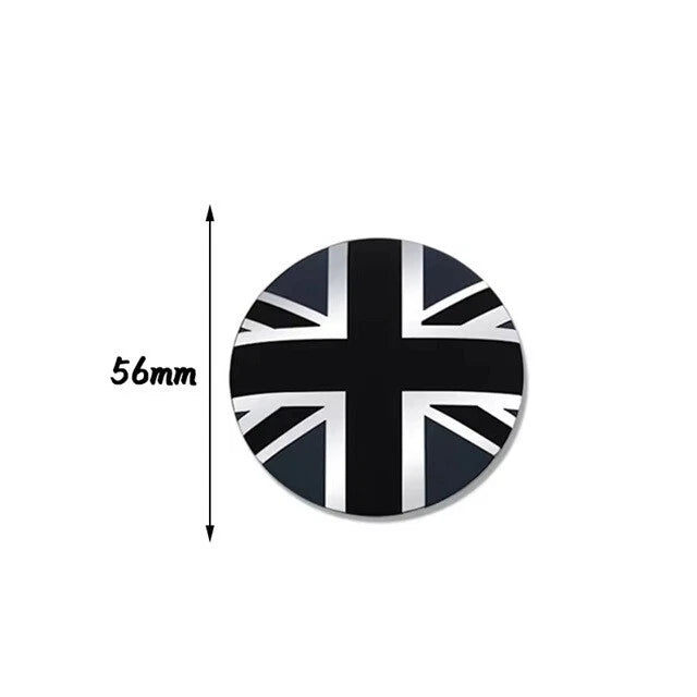 4 Pcs England Flag Wheel Centre Cap Sticker Replacement NEW Free Post