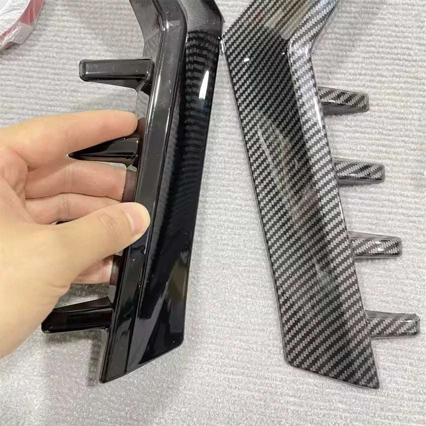 Window Side Spoiler Wing Canards for VW Volkswagen Golf 8 MK8 GTI GTD TSI R-Line