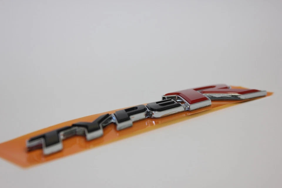 Honda Type R Boot Badge Emblem Chrome & Red 75717-SMT-E00 Integra Civic EK9 FL5