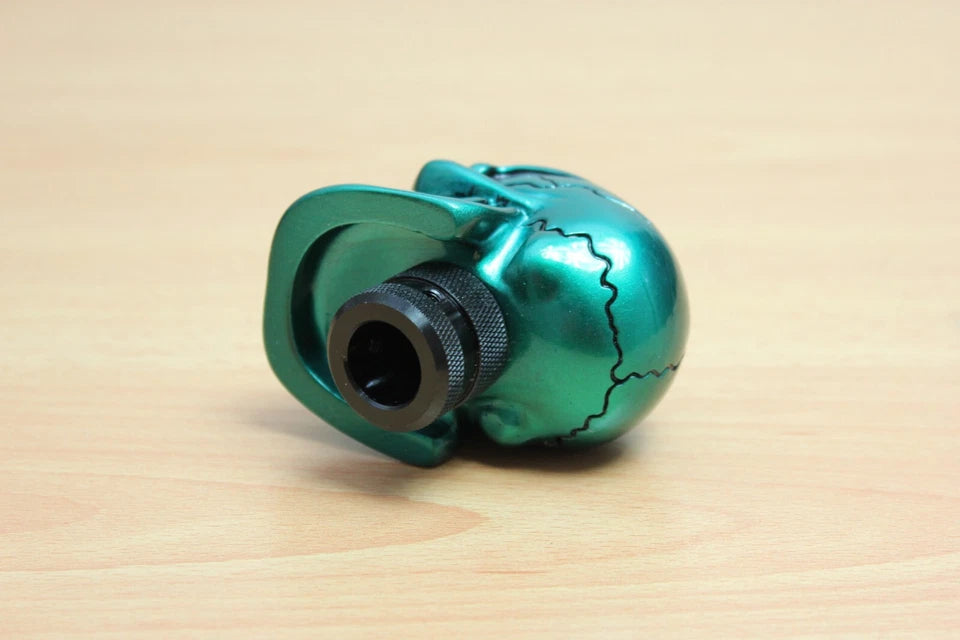 Angry Skull Gear Shift Knob Turquoise Green M12 M10 M8 for Ford Holden KIA