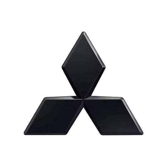 Steering Wheel Emblem Badge Silver Black Red Carbon for Lancer Outlander ASZ