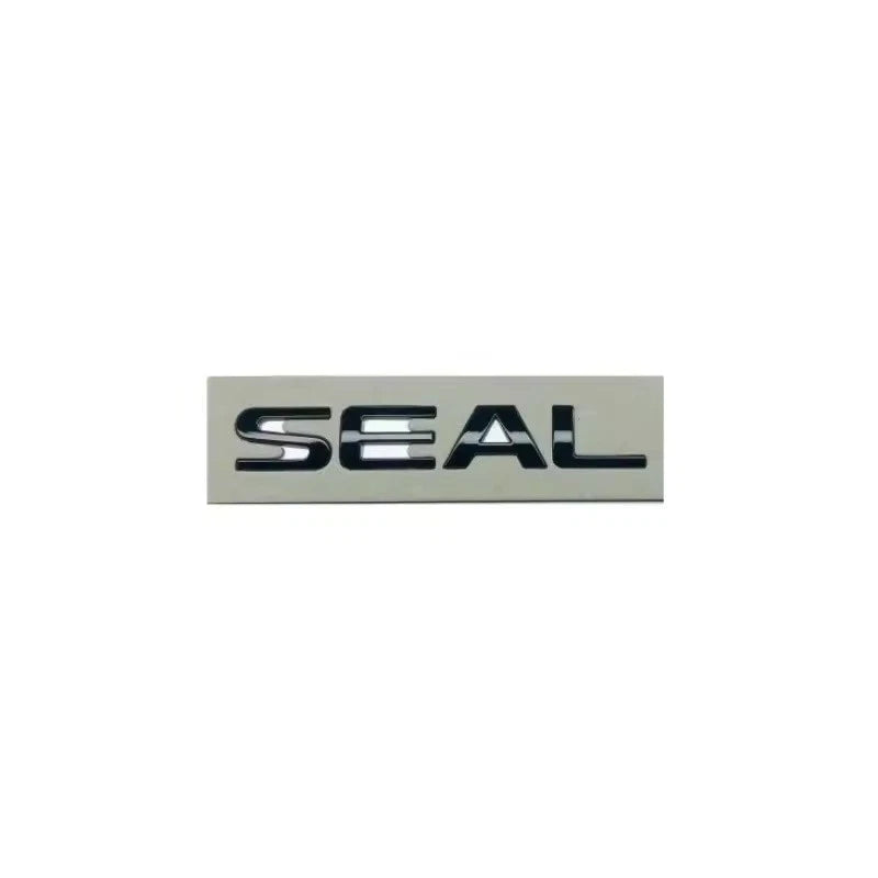 Build Your Dreams Silver Black Boot Trunk Badge Emblem for BYD SEAL SONG Plus