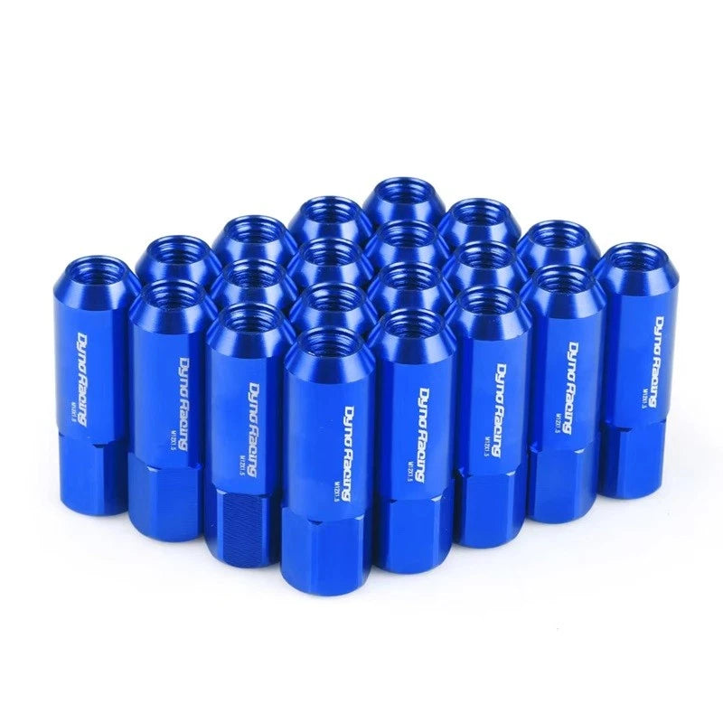 Dyno Racing Wheel Lug Nuts M14x1.5 20Pcs Set Black Red Blue Gold for Holden VF