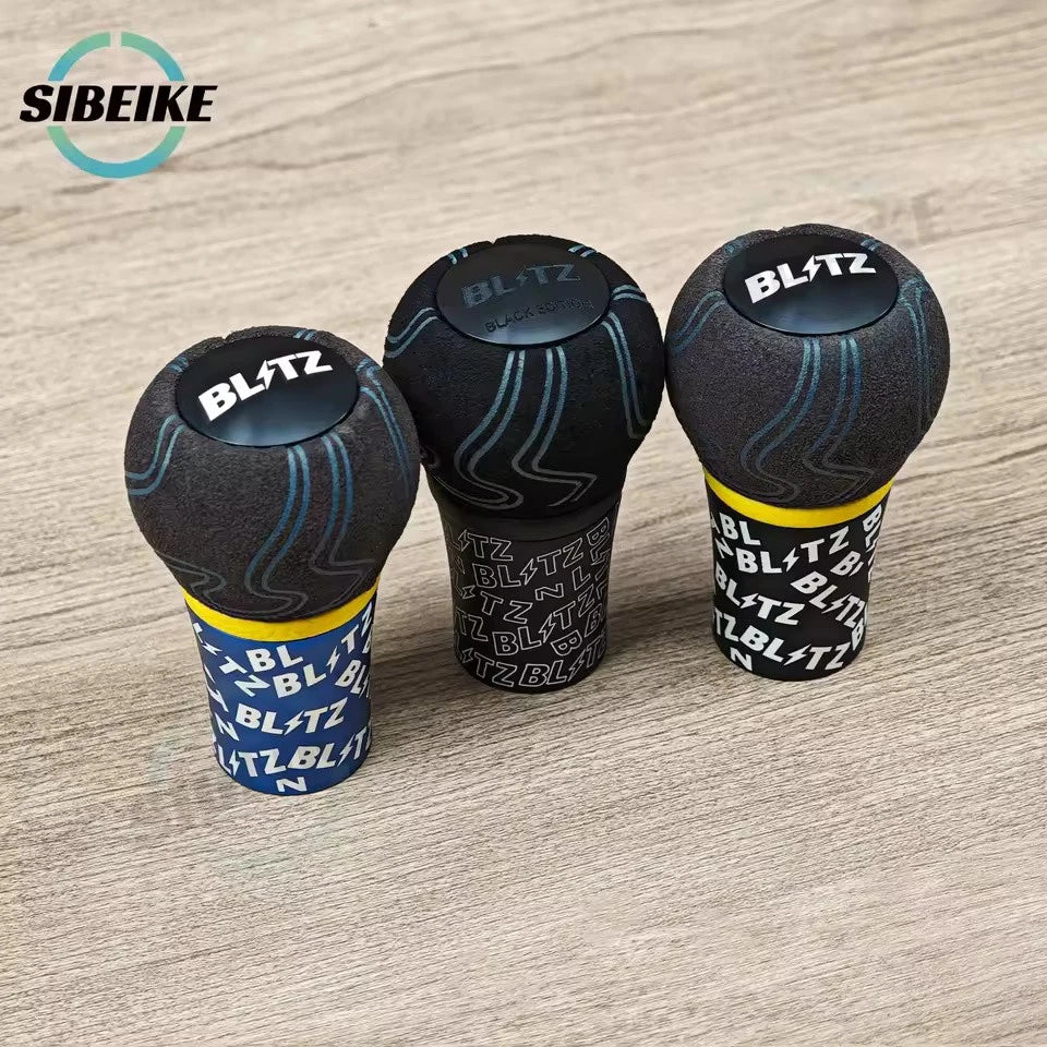 BLITZ Ultra Graffiti Leather Shift Gear Knob M12x1.25 M10x1.5 M10x1.25 M8x1.25